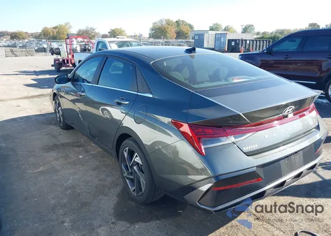 2024 Hyundai Elantra Sel from USA, damaged, VIN KMHLS4DG6RU784370